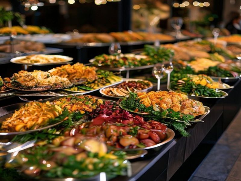 Catering Buffet Setup