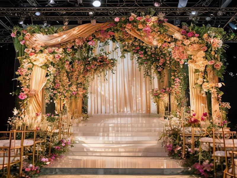 Grand Wedding Stage